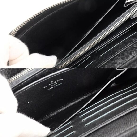 LOUIS VUITTON Zippy XL Long Bifold Wallet Monogram Eclipse BK - Picture 3 of 16